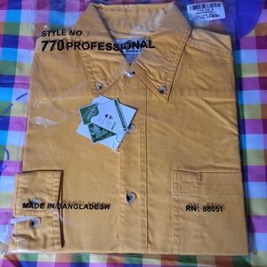 NWT TRI-MOUNTAIN PROFESSIONAL LONG SLEEVE SHIRT